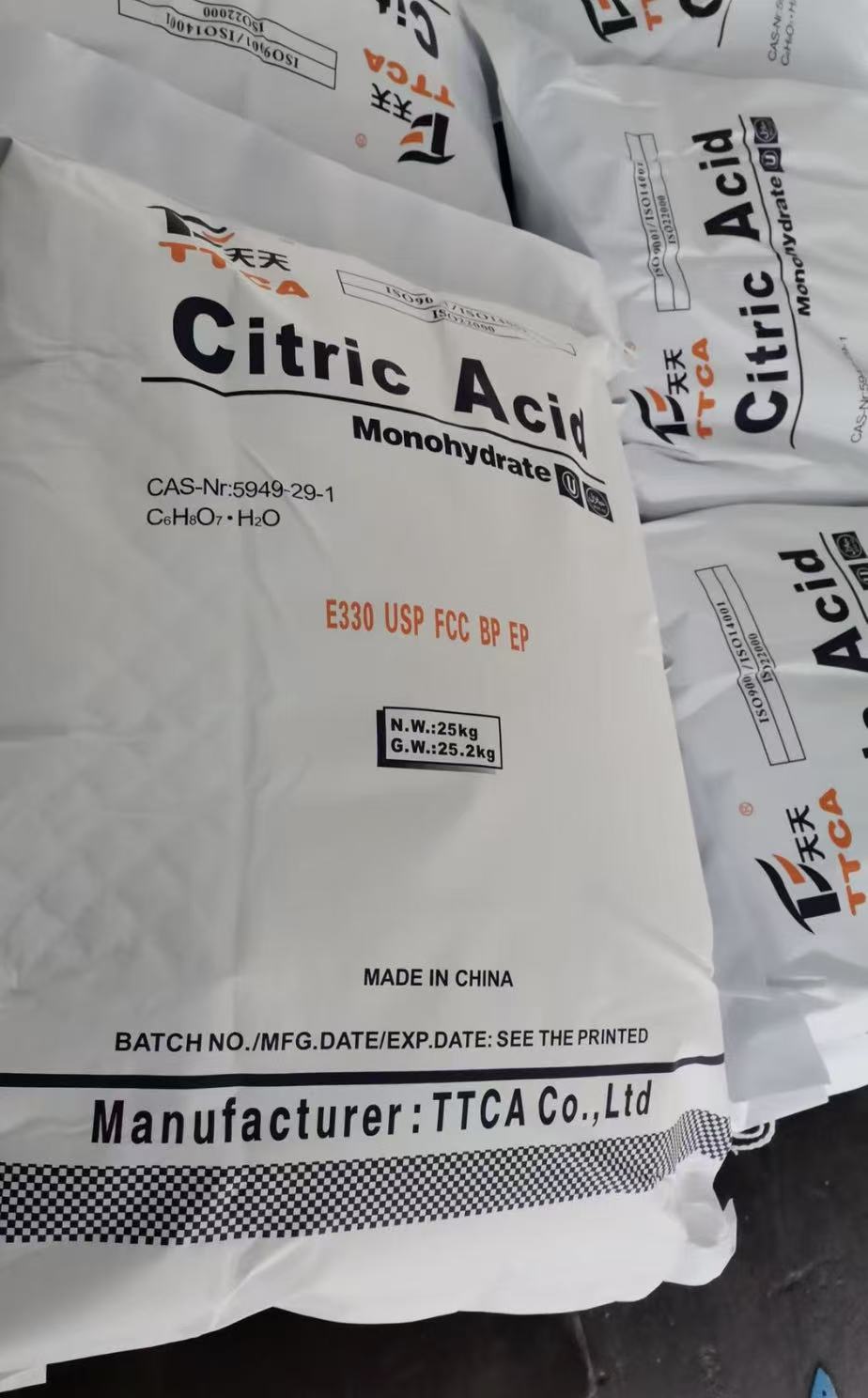 Citric Acid Monohydrate